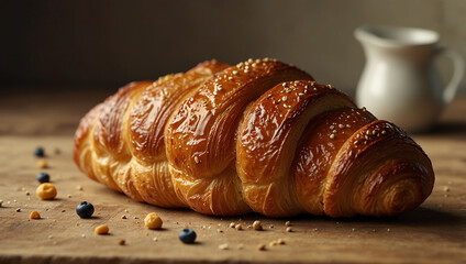 Croissant food with new look