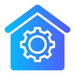 home gradient icon