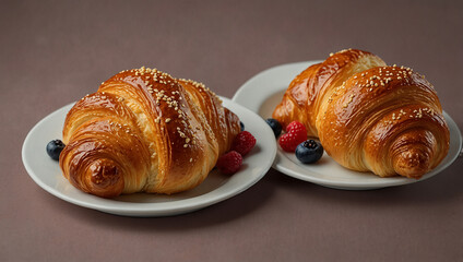 Croissant food with new look