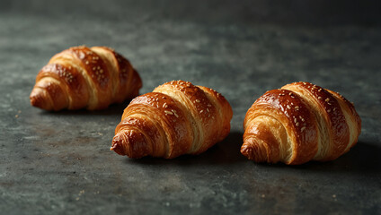 Croissant food with new look