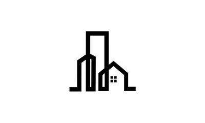 real estate house logo