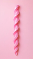 Pink Spiral 3D Render