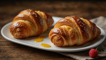 Croissant food with new look