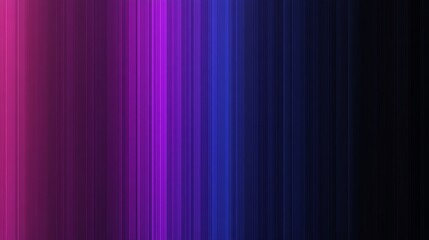 Dark purple blue grainy gradient on black background, copy space, noise texture effect, wide banner size, Generative AI