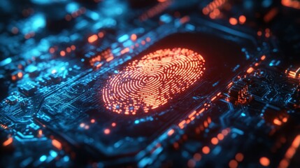 Digital Fingerprint Scanner Enhances Cybersecurity and Transaction Security for Confidential Business Operations