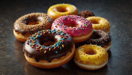 Donuts with new look and style 