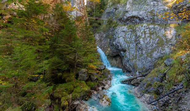Dramatic Alpine Gorge: Hiking the Wolfsklamm