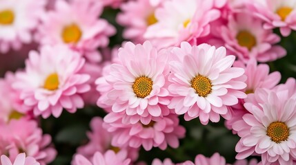 Obraz premium Soft-Focus Pastel Floral Blooms on Dreamy Botanical Background