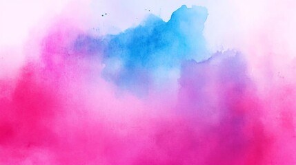 Vibrant Watercolor Splash with Captivating Color Gradient Background