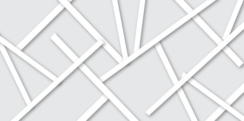 Obraz premium Abstract background illustration and vector design. abstract background is white with an old surface and white 3d lines. geometric lines. Modern elegant diagonal white lights line stripes element .