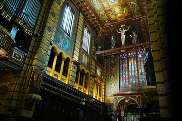 Mosteiro de Sao Bento in Sao Paulo, Brazil - ブラジル サンパウロ サン ベント修道院