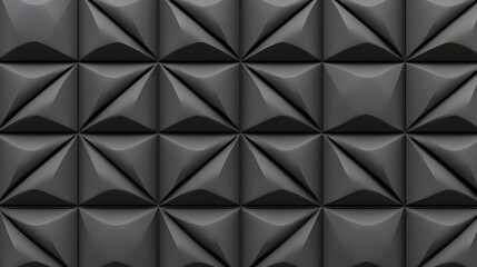 Dark Gray 3D Abstract Background