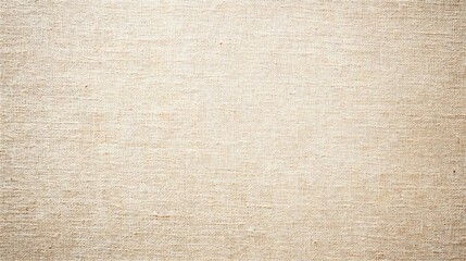 Neutral Beige Linen Fabric Texture with Soft Folds and Clean Minimal Design