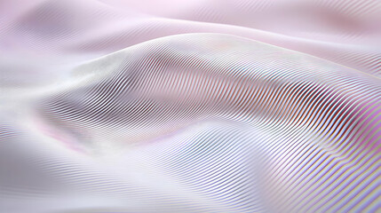 Abstract 3D Wave Background Illustration