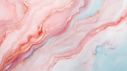 Soft Pastel Pink Marble Texture with Subtle Veins for Minimalist Design
