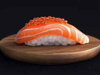 Close-up of a delicious sushi	

