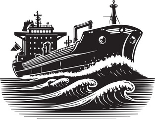 silhouette of a ship © jobaida