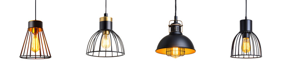 Variety of Modern Hanging Lamps and Pendant Lights for Elegant Interior Spaces