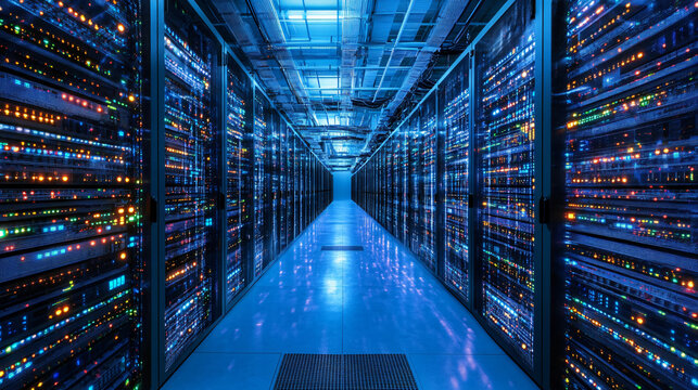 AI-enhanced software-defined networking (SDN) that uses machine learning algorithms to improve adaptability and scalability of network operations.