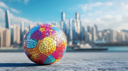 A professional football 