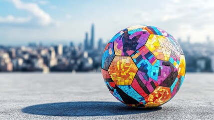 A professional football 