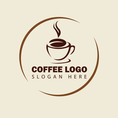 Coffee cup logo design
