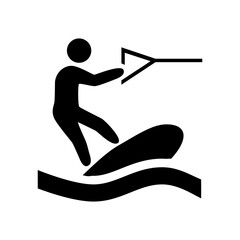 Water skiing sign