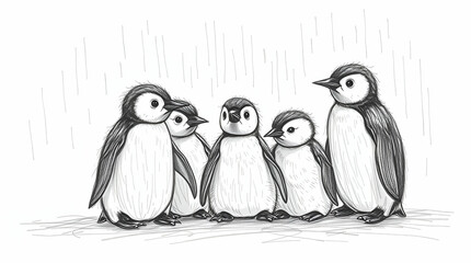 Obraz premium penguin