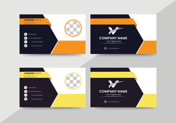 Modern Business Card Design template