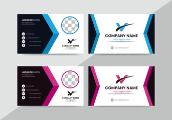 Modern Business Card Design template
