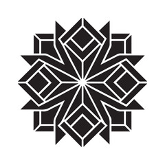 Arabesque Pattern Designs Vector, mandala