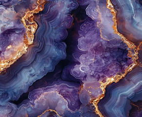 Agate Crystal Geode Iridescent Seamless Printable Paper