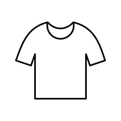 flat design t-shirt design vector icon
