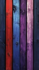 Fototapeta premium Dark purple blue red white black color gradient vertical wallpaper grainy backdrop design, Generative AI