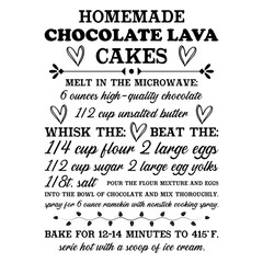 Homemade Chocolate Lava Cakes T shirt