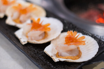 Lobster miso akaebi Japanese grilled yakiniku luxury premium restaurant