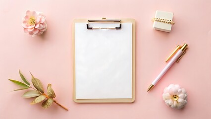 A pastel pink desktop 