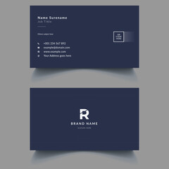 Modern business Card Template Design. Visiting Card Design, Creative Business Card Design.
