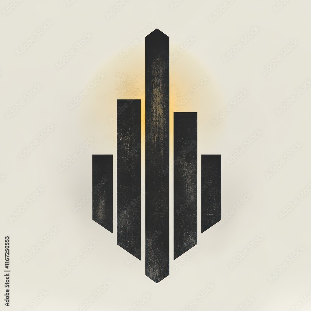 Poster minimalist monogram logo design modern typography abstract vector icon unique creative trendy soft l