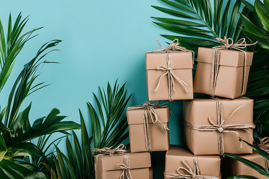 Eco-Friendly Gifts with Tropical Decor