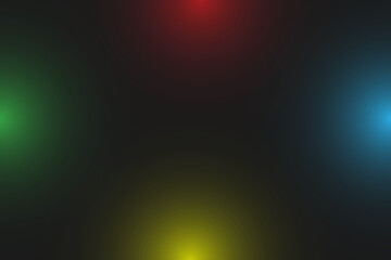 Dark blue green yellow red abstract blur background for web design. Multicolored background for the mobile phone application.