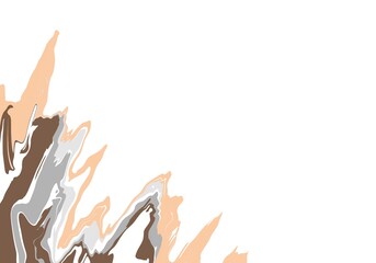 LIQUID MIXED COLORS ABSTRACT Background, corner border