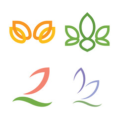 Lotus Logo Template Icon