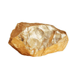 Gold Rock, Gilded Stone, Luxury Texture