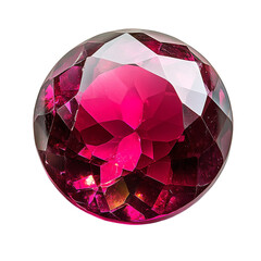 Vibrant Pink Ruby Gemstone