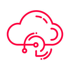 cloud computing icon