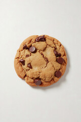 3D chocolate chip cookie