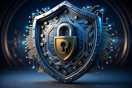 3D Internet Security Badge