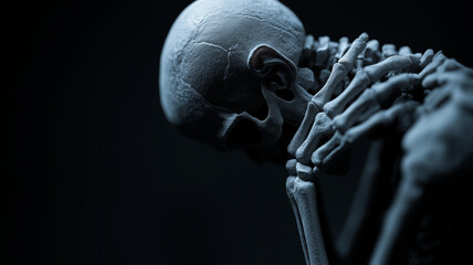 Concept of trauma freeze state in nervous system 