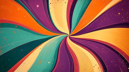 "Dynamic Comic Book Style Background with Energetic Bursting Effects"